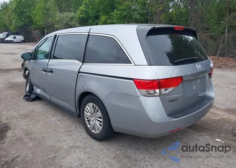 2016 Honda Odyssey Lx from USA, damaged, VIN 5FNRL5H25GB105730